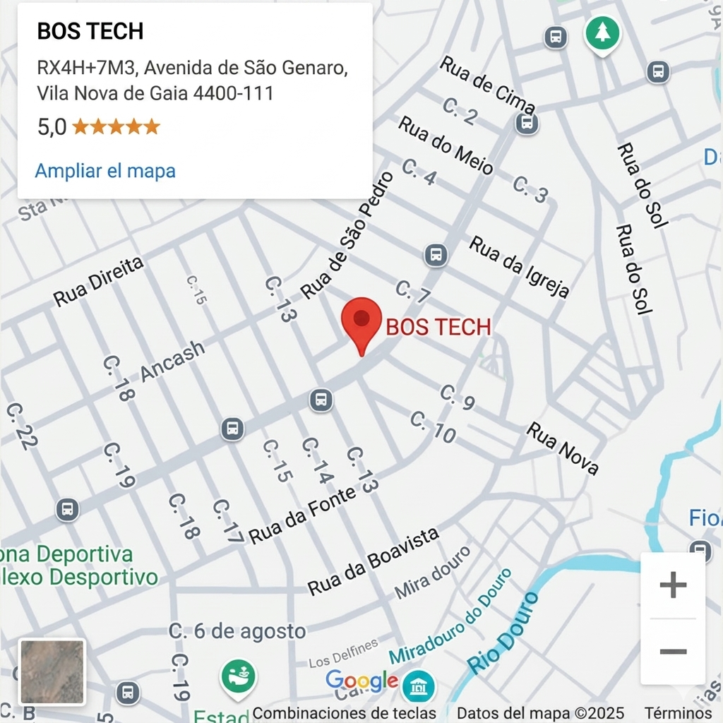 Localizarea magazinului BOS TECH pe hartă
